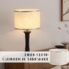 Modern Table Lamp Shade E27 Linen Fabric Lampshade Chandelier Bedside Lamp Floor Light Cover Home Decor Fabric Table Lamp Cover