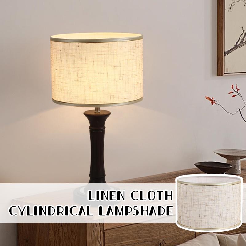 Modern Table Lamp Shade E27 Linen Fabric Lampshade Chandelier Bedside Lamp Floor Light Cover Home Decor Fabric Table Lamp Cover