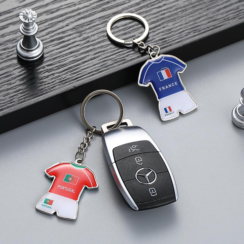 2026 North America World Cup Keychain - National Team Jersey Souvenir