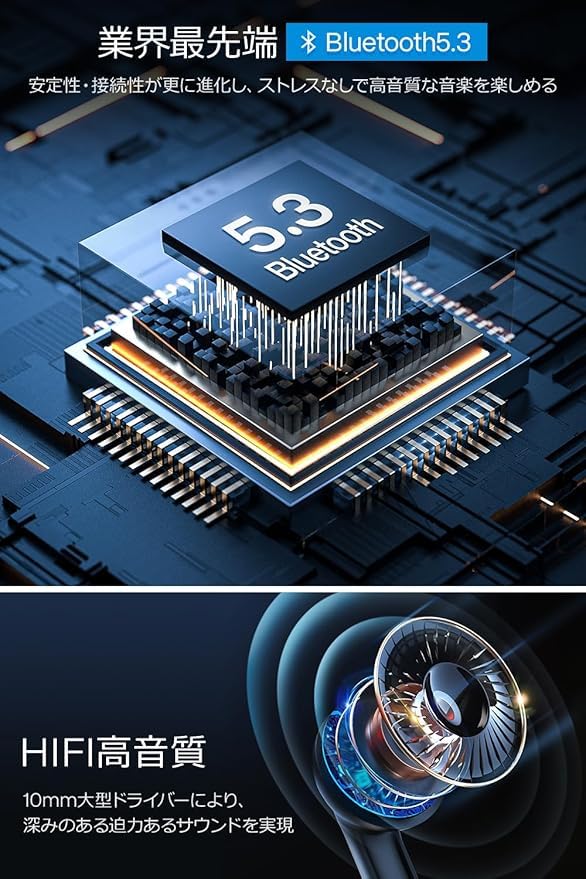 New Bluetooth Bluetooth Earbuds with Digital LED Compact and Automatic Full Sound Long Separate Left and Right Single or Perfect for and Certified by