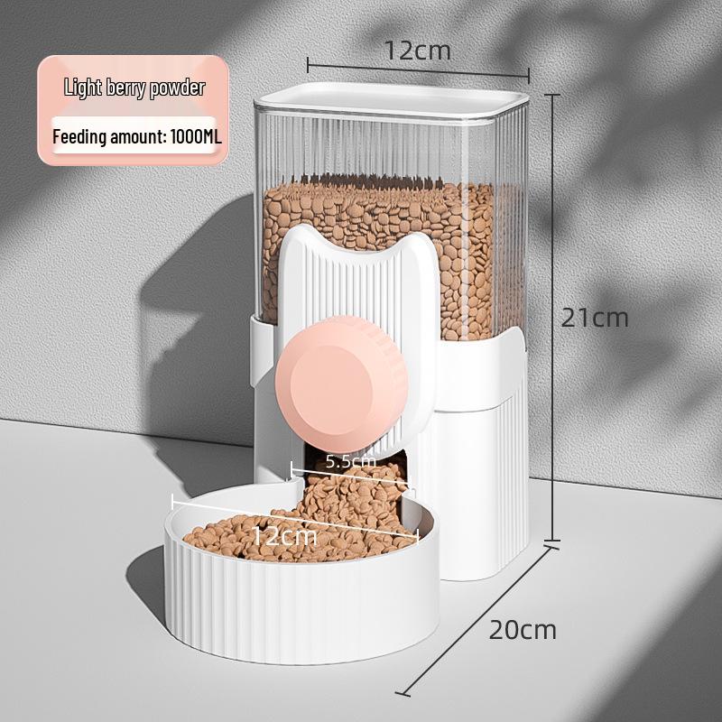 Hanging Pet Water Fountain and Feeder for Cats and Dogs