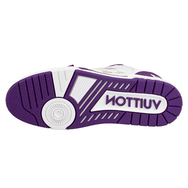 Louis Vuitton Lv Trainer 'White Violet' 1ABLYL