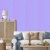Blue and Lavender Checkered Wallpaper for Living Room and Bedroom 50x1000