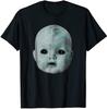 Scary Doll Head Shirt Creepy Halloween Vampire Baby Costume S-5XL Unisex T-Shirt