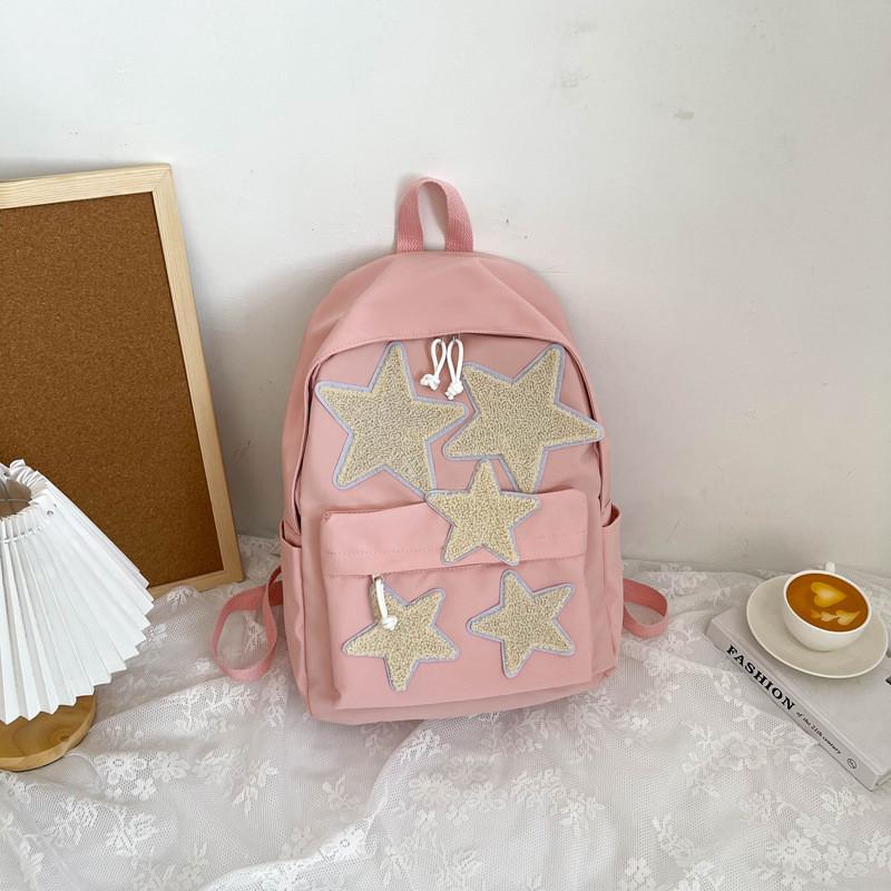 Stylish Large Capacity Backpack 2023 Summer Lightweight Simple Trendy Cute Bag