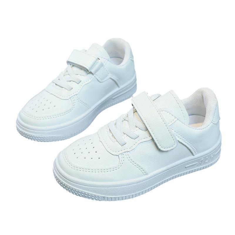 2024 Spring/Autumn Kids' White Shoes: Versatile Casual for Boys & Girls