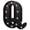 Newly Design Led Letters Lights 26 Alphabet Black Decorative Marquee Lamps for Wedding Party Birthday Home Bar Decoration