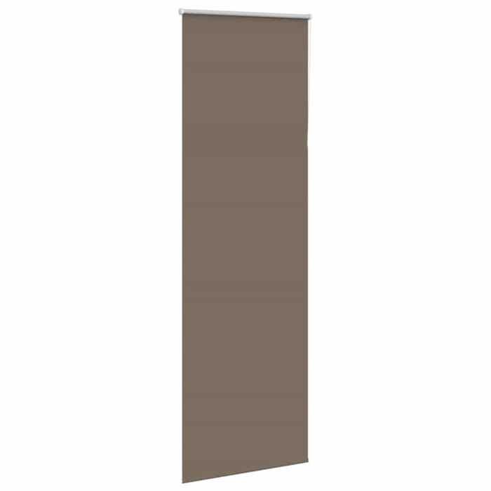 VidaXL Store enrouleur occultant café 65x210cm largeur du tissu 60,7cm, store de jour et de nuit, store de cuisine, store 4011043