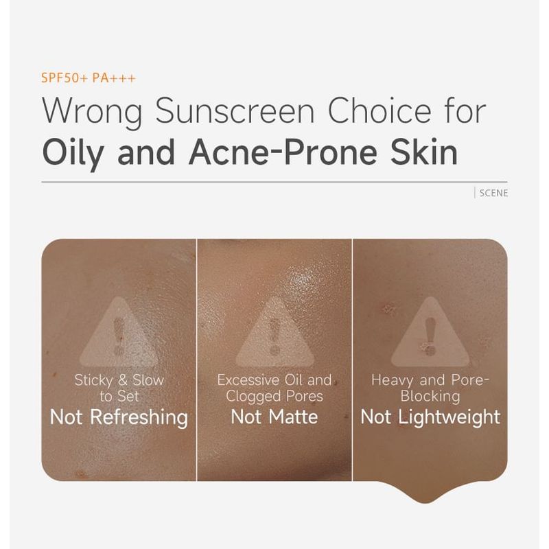 934 - Lightweight Oil-Control Sunscreen Lotion SPF 50+ PA+++