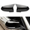 2x Car Reversing Side Door Wing Mirror Housing Cover Casing for F30 F35 51167292745 Right Left Passenger Side Mirror Cap