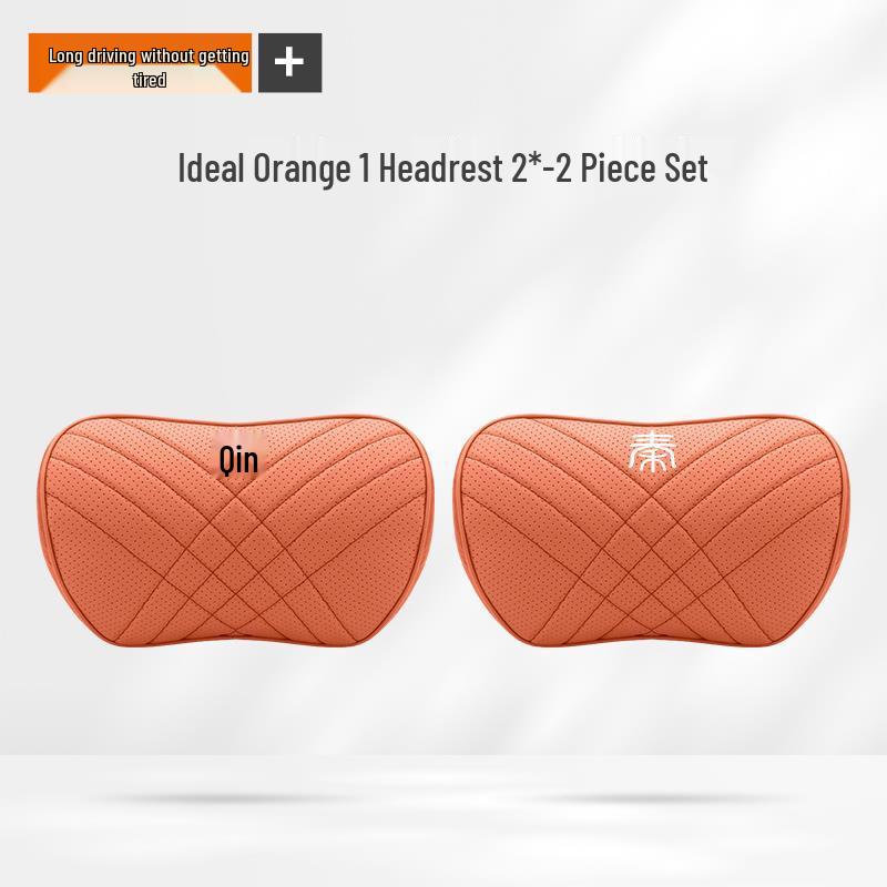 BYD Qin L Car Neck & Lumbar Support Pillow Set for EV Sports Seats