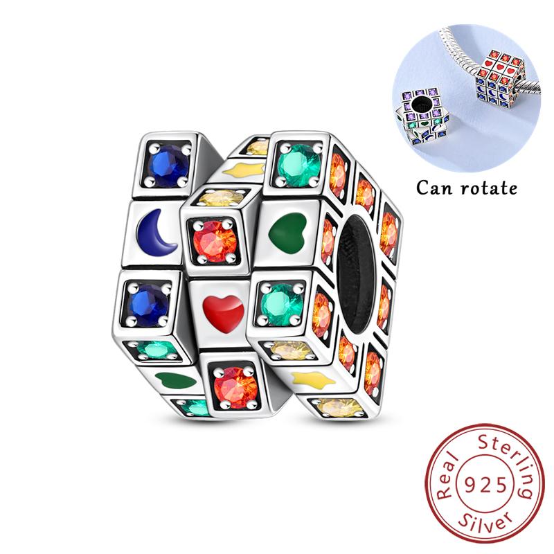 Charms S Copper Charms Beads Fit Original Bracelet Bangle Bead For Women Man Girl Diy Fine Jewelry Making