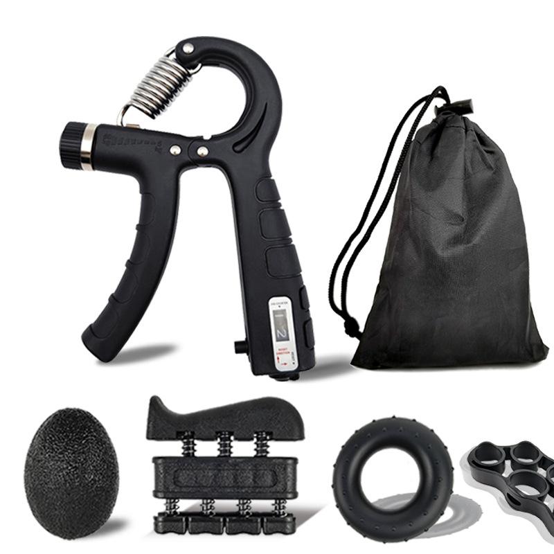 Griffkraftgerät, Fünf-Finger-Trainingsgeräte-Set, Griffkreis, Handkraft-Übung, Armkraftgerät, Fitness-Gruppen-Set, Handgelenk-Kraftgerät