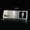 Brushed Aluminum Surveillance Sign Metal Safety Plate Anti-rust Stainless Steel Nameplate Durable Warning Label Outdoor