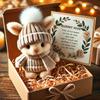Soft Plush Easters Bunnies Decorative Box Soft Animal Plush Rabbit Key Rings For Memorable Gift Giving
