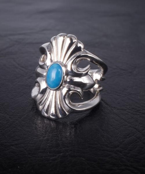 Josilver Sprout Ring (Large Size) - Turquoise