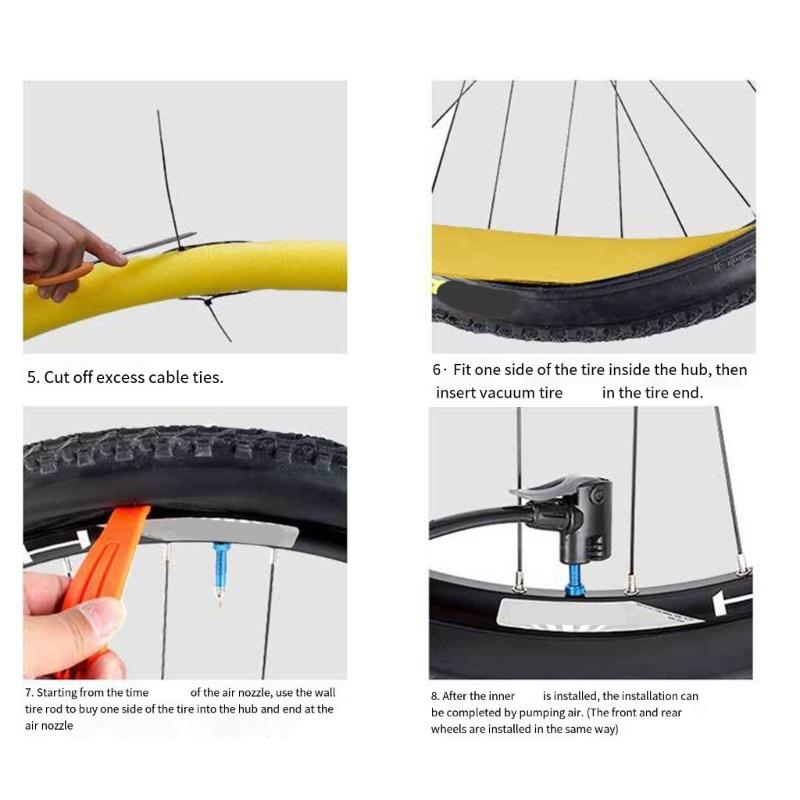 Mountainbike Reifeneinsatz Schlauchschützer Rennrad Schlauchschutz Tubeless Reifen Schutz Ersatzteil