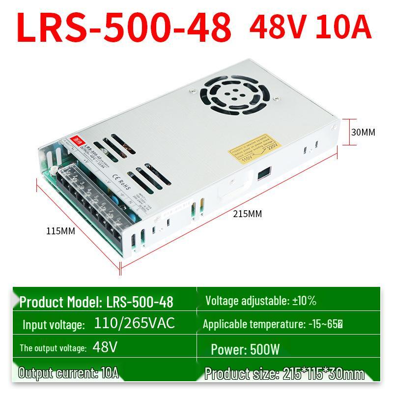 Ultra-Thin Silent LED Switching Power Supply 220V To 5V-48V, 35W-600W