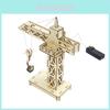 Diy Wooden Remote Control Crane Material Kit Children's Steam Education Handmade Small Production Crane Customizable Wood Material Pack