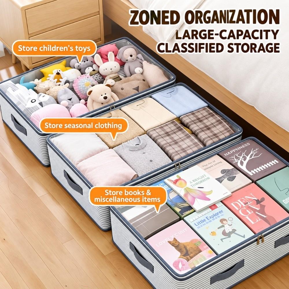 Dust-Proof Clothes Storage Bag Large Capacity Bedding Storage Box  Under Bed Storage
