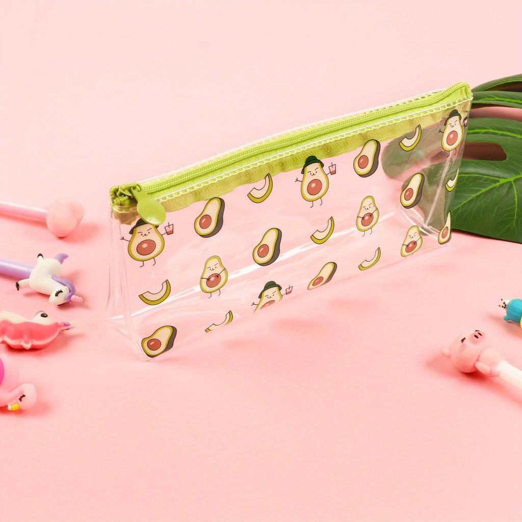 1 Stück Federmäppchen Avocado Schule Federmäppchen Federmäppchen Federtasche Schulbedarf Schreibwaren Federmäppchen Kawaii Briefpapier