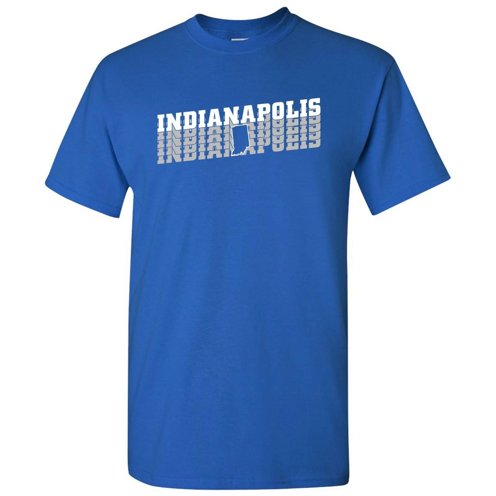 Indianapolis Retro Repeat - Sports Team City Pride Tailgating T Shirt S