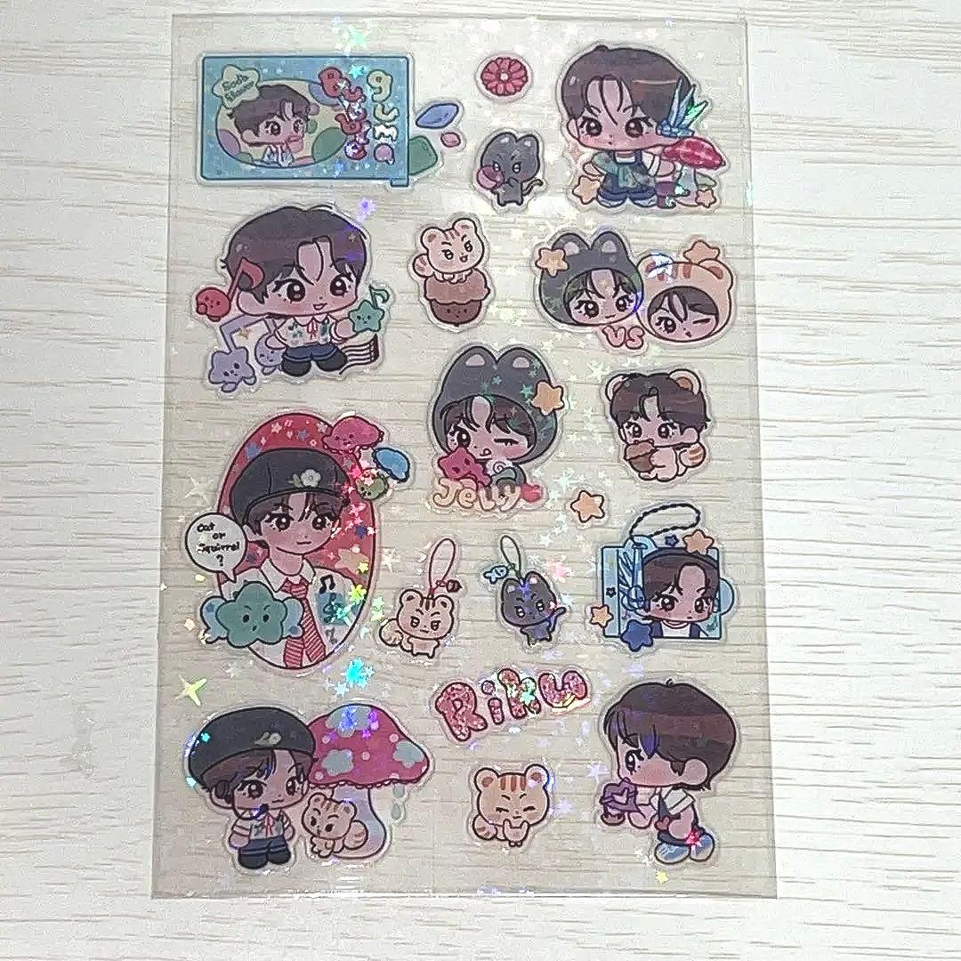 [USED] NCTWISH Riku sticker seal master Korea Maeda Riku