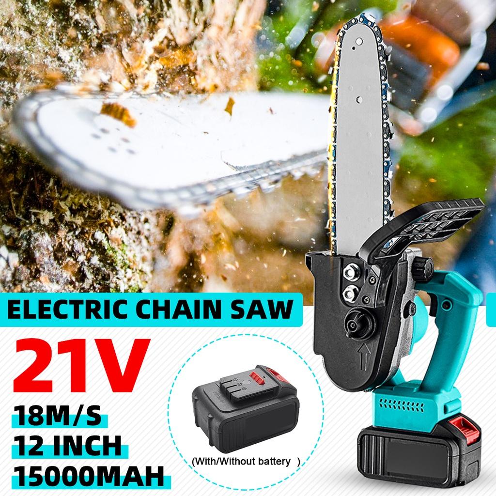 Cordless Chain Saw 5000r/min Brushless Motor Woodworking Power Tools With Blade 700W