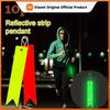 Xiaomi 10 Pcs Reflective Strips, Reflective Charm, PVC Night High-Brightness Reflective Strips