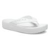 Crocs Baya Plattforms-flipflops 24cm Damsandaler, Vita,
