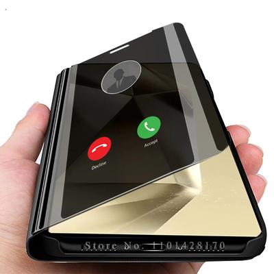 Custodia a specchio intelligente per Samsung S24 Ultra Custodia per telefono Samung Sumsung Galaxy S 24 Plus S24Ultra 5G 2024 Supporto per libro Coque Funda