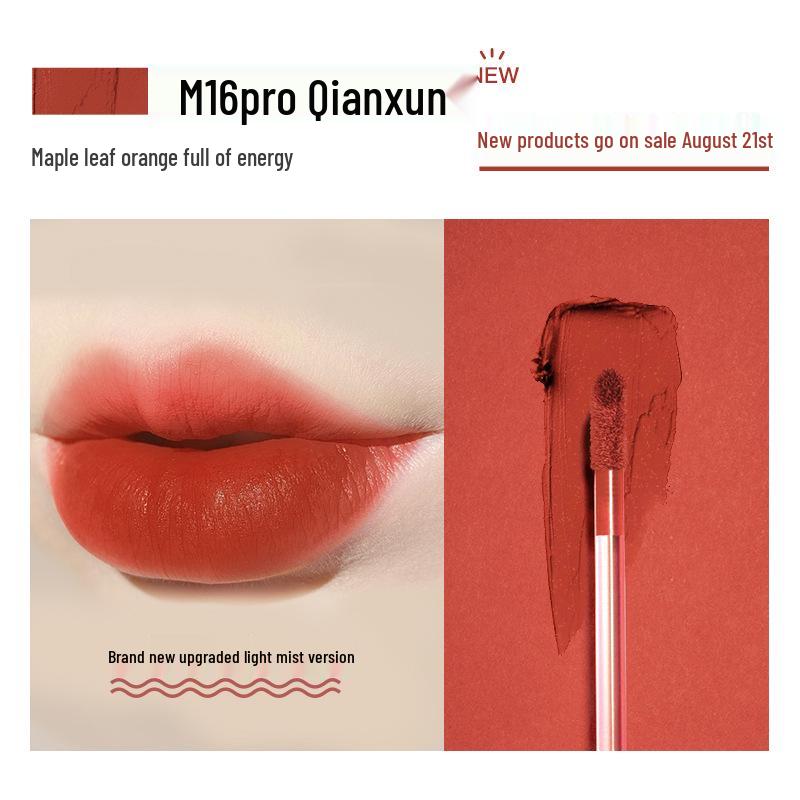 

Hanxi Zhen Lightweight Velvet Matte Lip Glaze - Long-Lasting Moisturizing Lipstick Gloss 2g / 1.5g