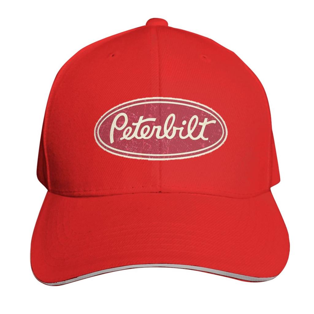 Peterbilt Lastbilsracing Logotyp Keps Mode Casual Basebollkepsar Justerbar Hatt Hip Hop Sommar Unisex Basebollkepsar