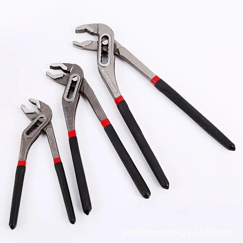 Clește reglabil pentru țevi de apă de 8/10/12 inci Clește pentru baie cu deschidere mare Clește multifuncțional Instrument de reparare manuală cu eliberare rapidă