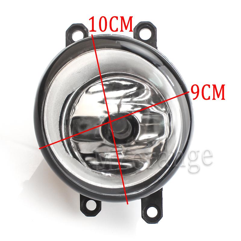 Fog Lights for Toyota Camry XV40 2007 2008 2009 Pre-facelift Chrome Fog Lamp Cover Grill Bezel LED Fog Light Headlight Foglights