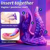 Alien Animal Penis Double Headed Masturbator Silicone Double Tentacle For Two Men And Women In The Backyard Adult Sexual Products