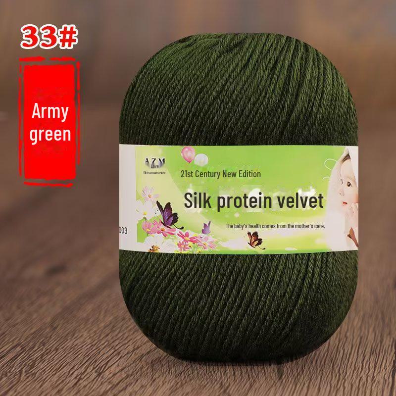 Детская пряжа из 6 нитей для ручной вязки свитеров, кукол, шарфов, тапочек.. Акриловый материал. null