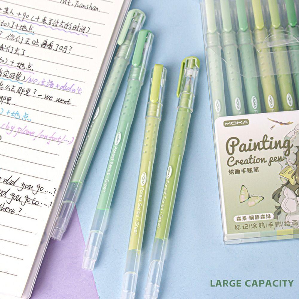 Art Stationery Watercolor Pen Drawing/Painting/Graffiti Marker Pen Portable Scrapbook Pen
