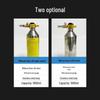 Stainless Steel Car A/C Pipe Cleaning Bottle with Pressure Relief Valve for Non-Dismantle Refrigeration System Repair
