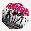 1pc KPOP DEMON HUNTERS Umbrella with Plastic Handle,Suitable for All Seasons Home Travel Outdoor UmbrellaFP124