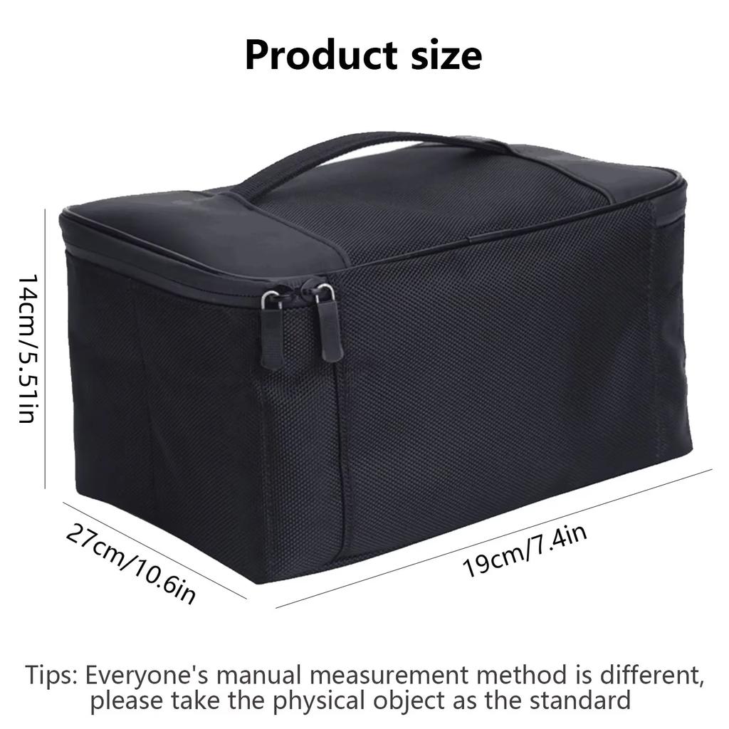 For Switch 2 2025 Large Storage Bag, Travel Carrying Protective Case for Switch2 Anti-Scratch Game NS2 Accessories Black
