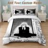 Bedding Set 1 Duvet Cover 2 Pillowcases Chainsaw Man Print Soft Bed Linen Bedroom Decor
