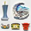 China Souvenirs Guangzhou Tower Fridge Magnets Fujian Guangxi Beihai Xiamen Wuzhen Dali Luoyang Zhangjiajie Fridge Magnets Gifts