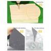 Spring Loaded Puncher Tool Center Hole Punch Tool Heavy Duty Automatic Durable with Handle Car Glass Window Breaker