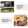 Divided Snack Tray With Lid Sealed Fruit Tray With Lid Portable Charcuterie Sealed Container For Candy Nuts
