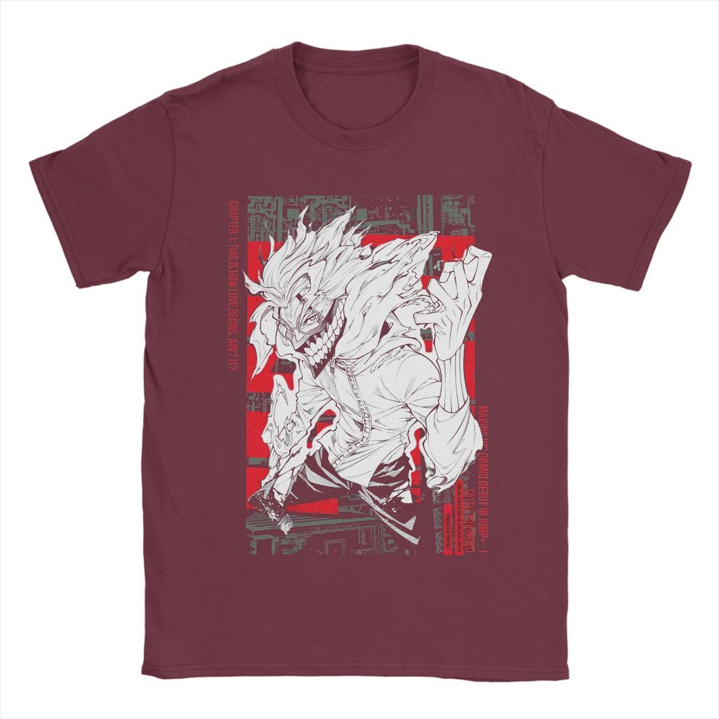 Japan Okarun Dandadan Anime T-Shirt Für Männer Frauen Baumwolle Oberteil T-Shirt Lustig Rundhals Kurzarm