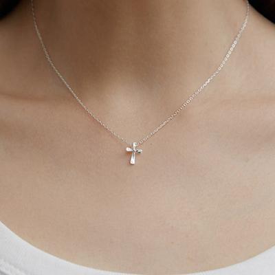 Primaute [SILVER925]Bold Cross Necklace