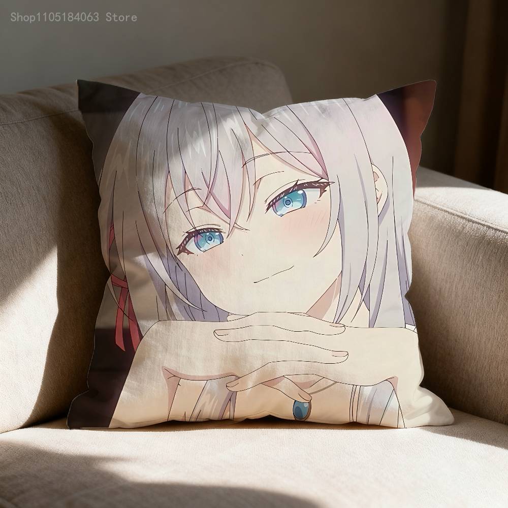 Alya R-Roshidere Pillow Case For Sofa Decor Car Office Room Printing Cushion Cover Decorations and Protector