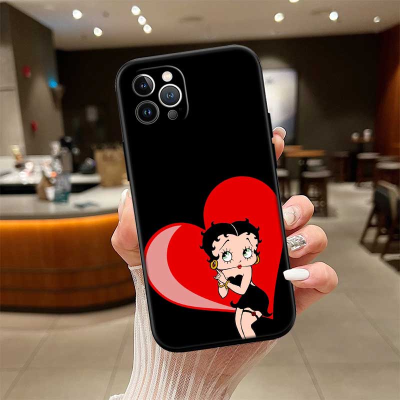RE11 B-Bettys Pattern B-Boops Case for Motorola Edge 60 60s 70 G86 G56 G54 E14 G04S G45 G54 G64 S30 S50 X30 X40 X50 Pro Power