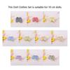 Handmade Lantern Pants Plush Doll Clothes Palm Door Dog Shorts Summer 10cm Doll Pants Accessories